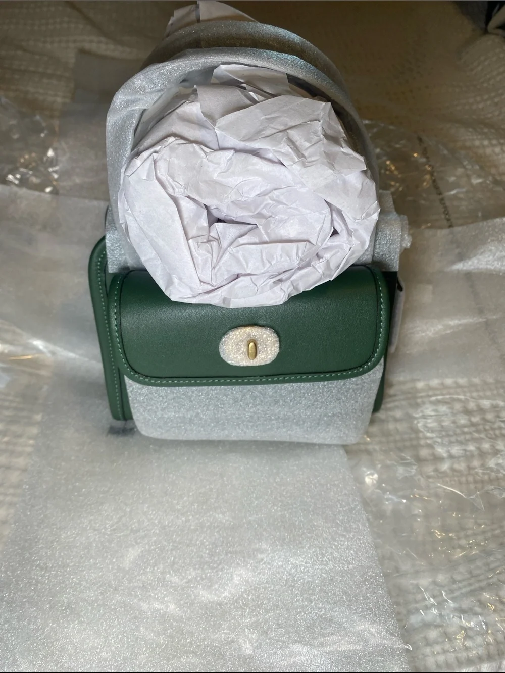 NWT Coach Limited Reedition Hunter Green Safari Tote in Glove Tanned Leather 🌲✨
